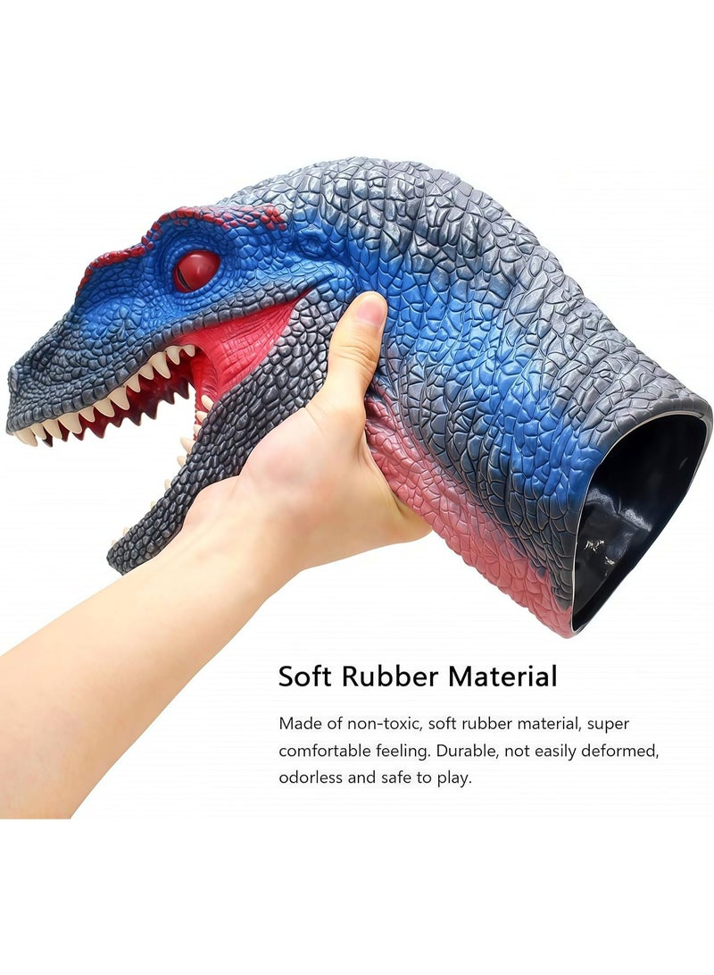 Dino Dinosaur Hand Puppet Toy Gift for Kids fun time play game - Image 5