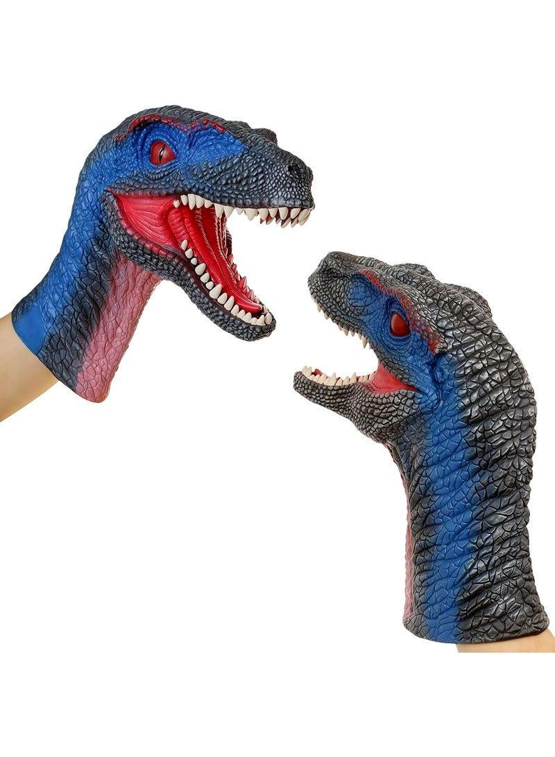 Dino Dinosaur Hand Puppet Toy Gift for Kids fun time play game - Image 4