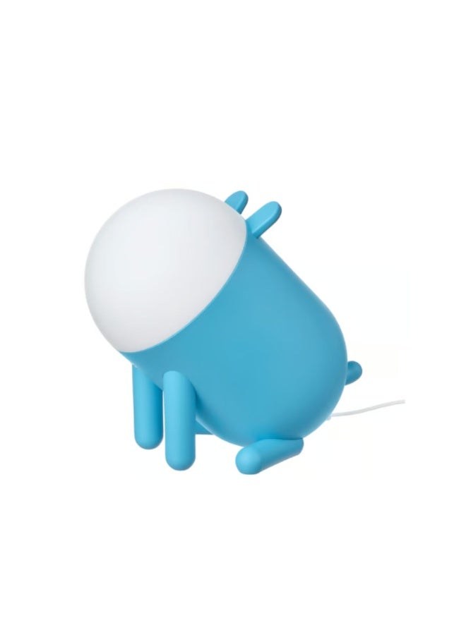 GREJSIMOJS LED Table Lamp Dimmable, Blue Dog Design with Memory Function - Image 3