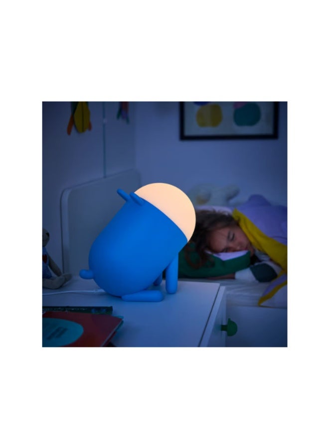 GREJSIMOJS LED Table Lamp Dimmable, Blue Dog Design with Memory Function - Image 5