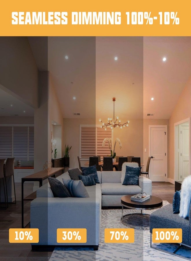 mlogiroa Light Bulbs(Pack of 4) - 50W 110V Wax Warmer Bulbs GU10 LED Bulbs with Long Lasting Lifespan Warm Light Dimmable Light Bulbs Replacemen for Candle Lamps,Wax Melt - Image 2