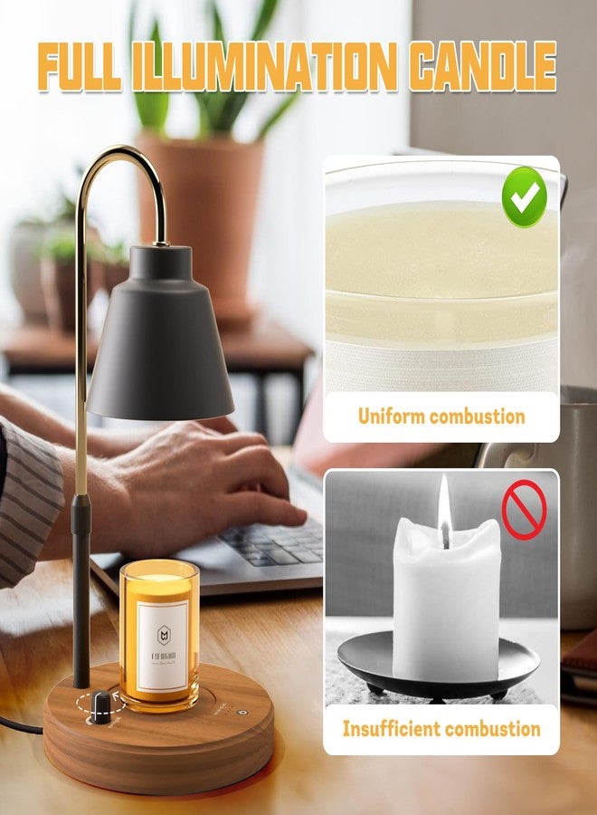 mlogiroa Light Bulbs(Pack of 4) - 50W 110V Wax Warmer Bulbs GU10 LED Bulbs with Long Lasting Lifespan Warm Light Dimmable Light Bulbs Replacemen for Candle Lamps,Wax Melt - Image 5