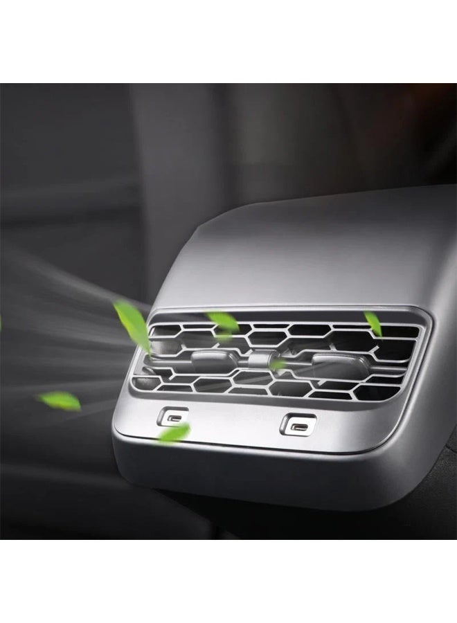HPS Tesla Rear Air Vent Cover – Protective Rear Console Vent Guard for Model 3 / Y - Image 4