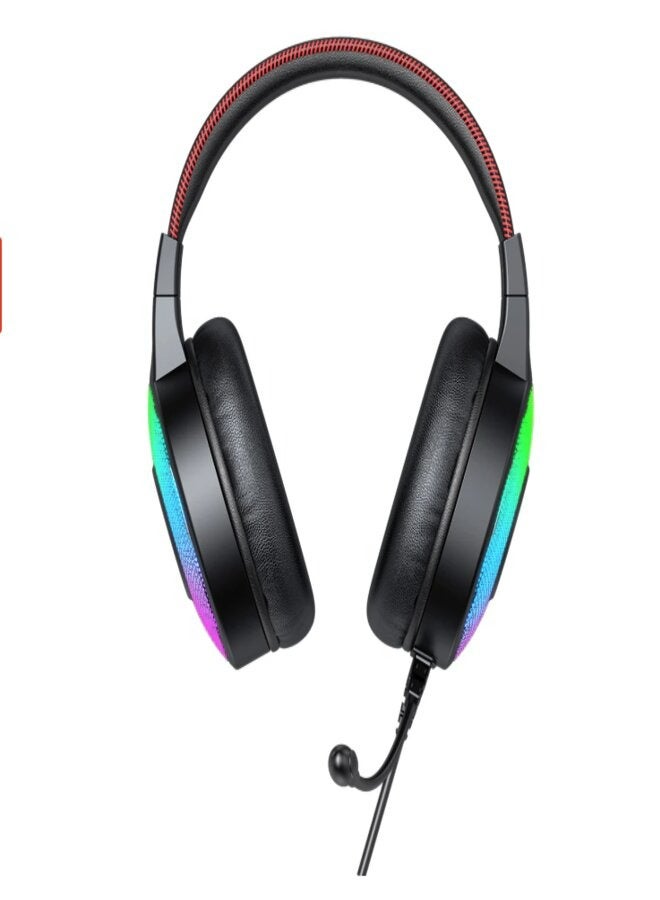 general RGB Gaming Headphone with Surround Sound  All-inclusive Skin Earmuffs - Image 2