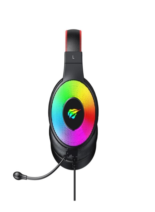 general RGB Gaming Headphone with Surround Sound  All-inclusive Skin Earmuffs - Image 3