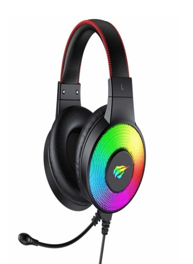 general RGB Gaming Headphone with Surround Sound  All-inclusive Skin Earmuffs - Image 1