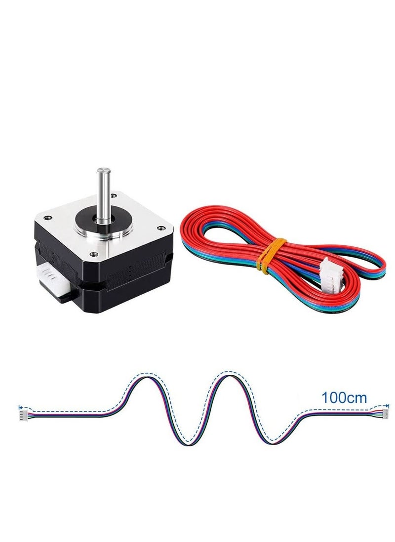 Nema17 Stepper Motor Bipolar 42 Motor 4-Lead Wire with 1m Cable (1Pack, 23mm ) - Image 2