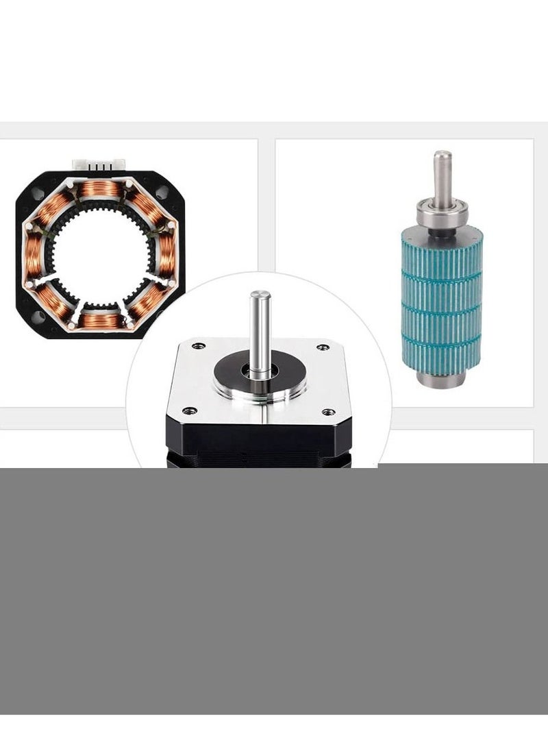 Nema17 Stepper Motor Bipolar 42 Motor 4-Lead Wire with 1m Cable (1Pack, 23mm ) - Image 3
