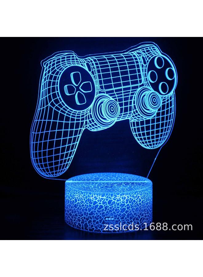 Bluejw Hot Sale Beauty Game Handle Series 3D Night Light Led Remote Control Colorful Touch Creative Table Lamp - Image 1