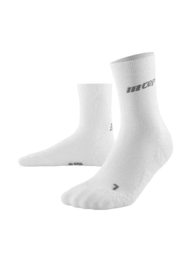 CEP CEP - Ultralight Compression Socks Mid Cut V3 White Men