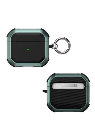 Case Cover Compatible with Airpods 3(2021) Cool Design Dual Color Shockproof Scratch -Resistant with Metal Hook Support Wireless Charging for AirPods 3 (Black) - pzsku/ZD402380A8CDC1DFE1892Z/45/_/1702720023/75e683ab-f250-45f4-8db9-3d11e882b9d6