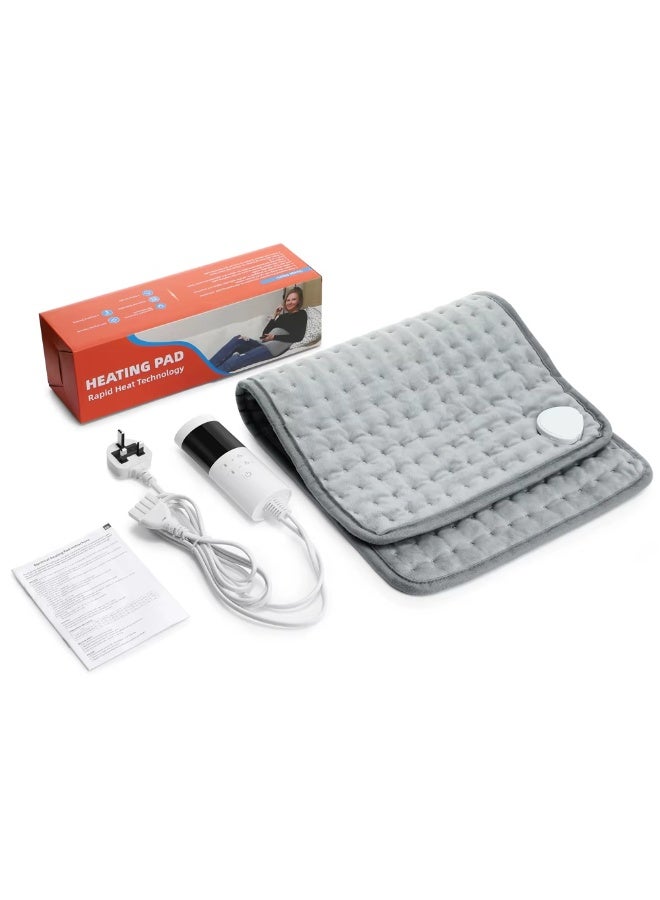 BlueFire Home Use Electric Heated Pad for Back Pain Relief & Menstrual Cramps – 9 Levels Adjustable Temperature, Abdominal & Lumbar Massage Cushion, Soothing Heat Therapy for Relaxation and Muscle Comfort - Image 1