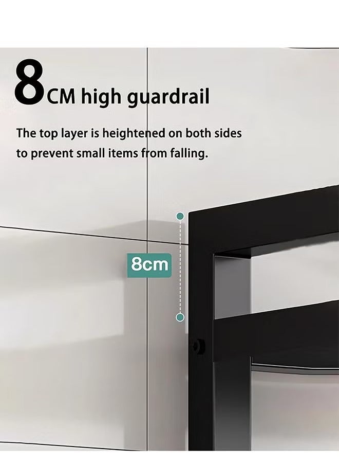 Kitchen Racks Floor-to-ceiling Multi-layer Vegetable Household Multi-function Pot Rack Microwave Oven Storage Rack Kitchen Cabinet Storage Rack - Image 5