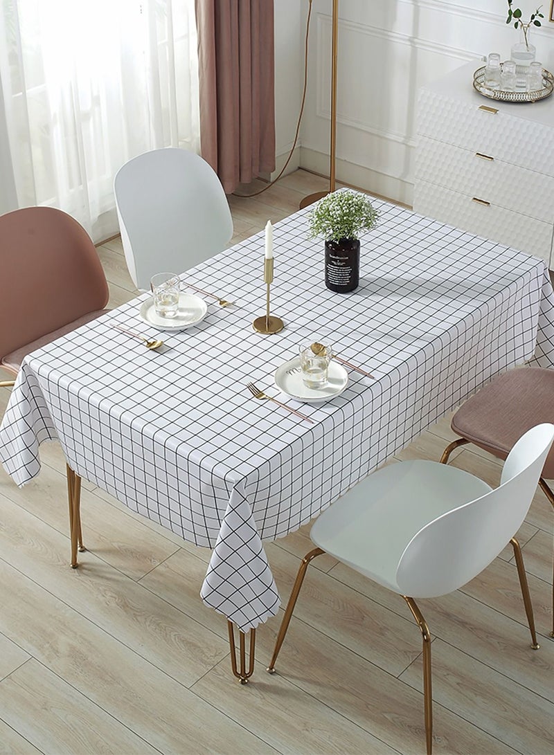 Merry Moments Tablecloths Picnic Mat Desk Mat Tablecloths Table Covers Picnic Blanket Beach Blanket for Dining Outdoor Camping Waterproof and Oil-proof Cotton and Linen  140X180 cm Type A  - Image 2