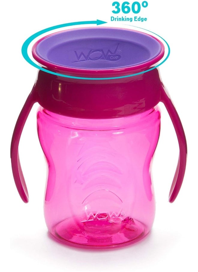 WOW GEAR WOW GEAR Cup for Baby - New TRITAN (Pink) 360 Training Cup  - Image 2