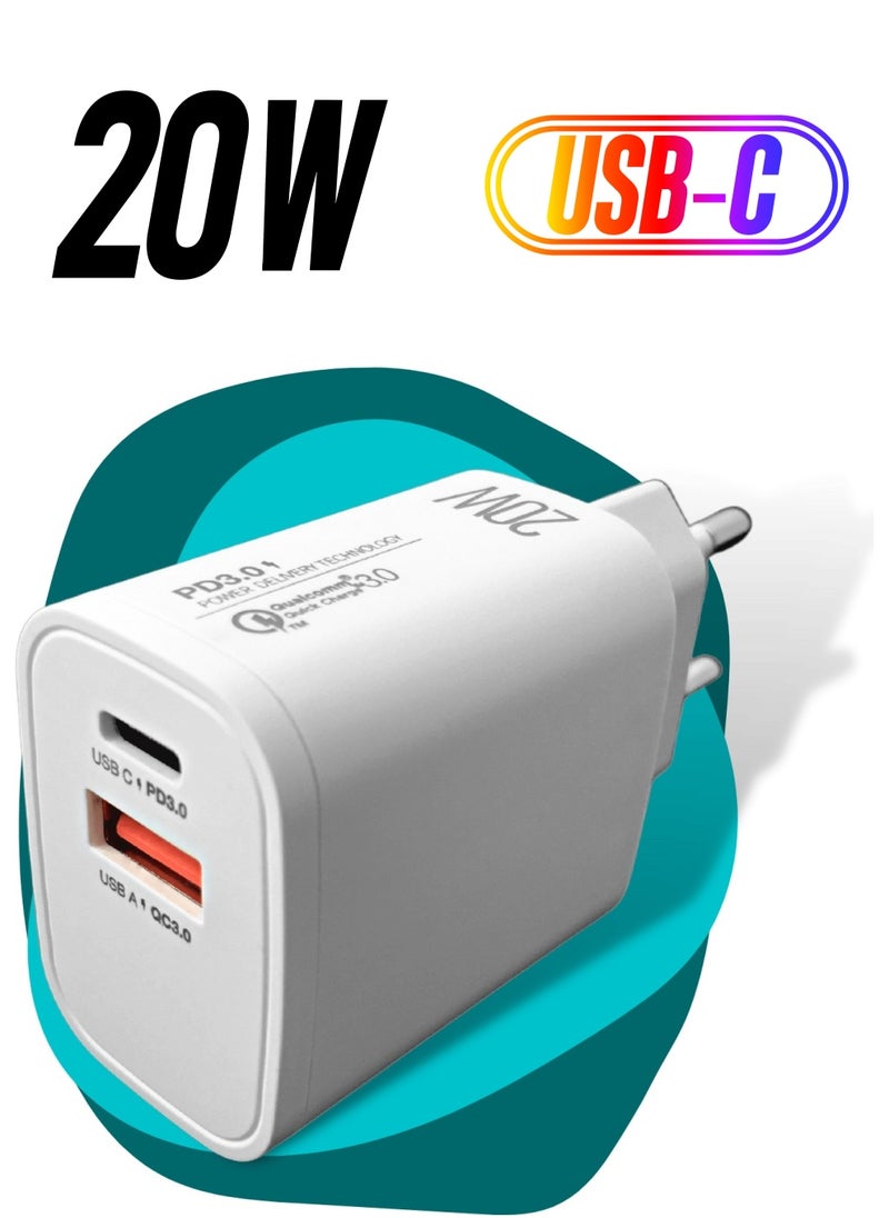 Loop - 2nd generation 20W Multi-Output Fast Charger Adapter - Image 1