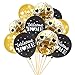 Excelloon Welcome Home We Missed You So Much Balloons Decorations Black Gold Welcome Back Sign Party Supplies Deployment Returning Military Army Homecoming Party Decor - Image 3