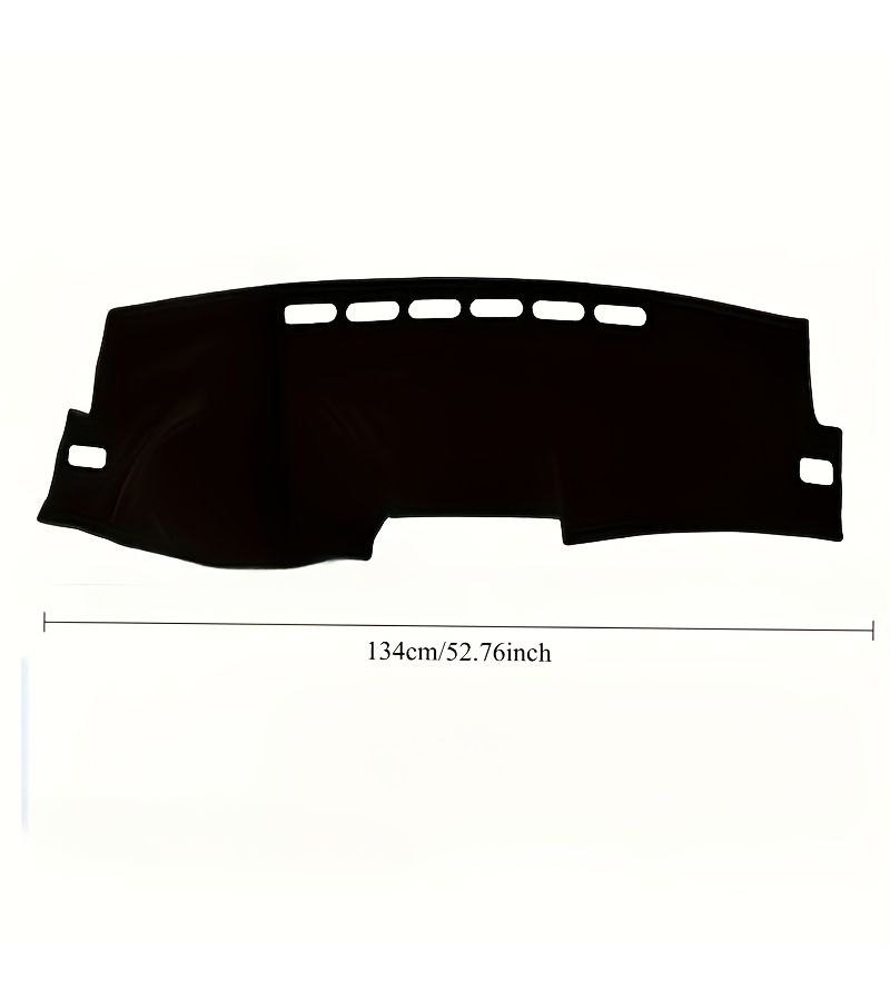 Dashboard Mat And Sun Shade Protector For Toyota Corolla 2007 2013 Red Edge Right Hand Drive - Image 2