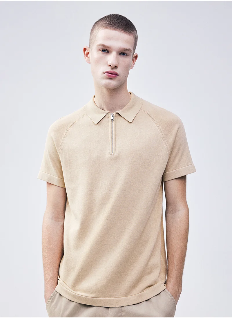 H&M Muscle Fit Polo Shirt