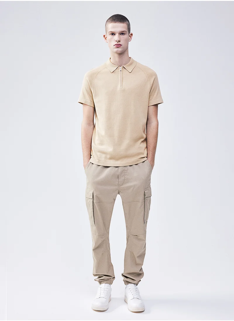 H&M Muscle Fit Polo Shirt