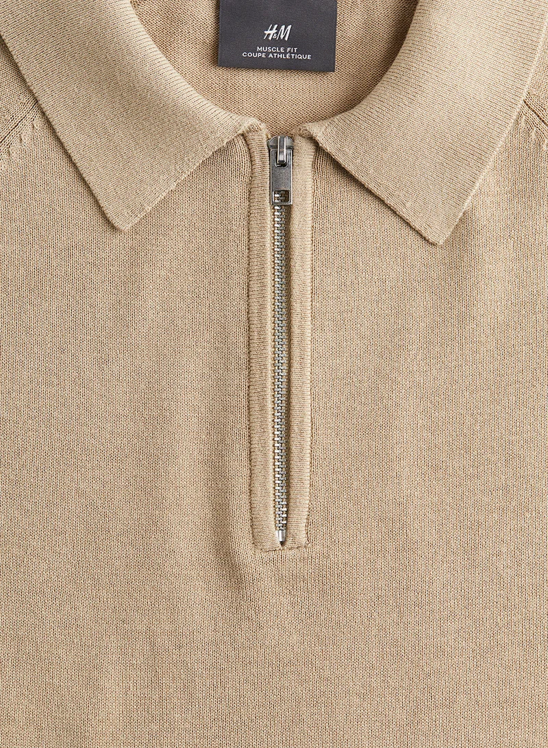 اتش اند ام Muscle Fit Polo Shirt