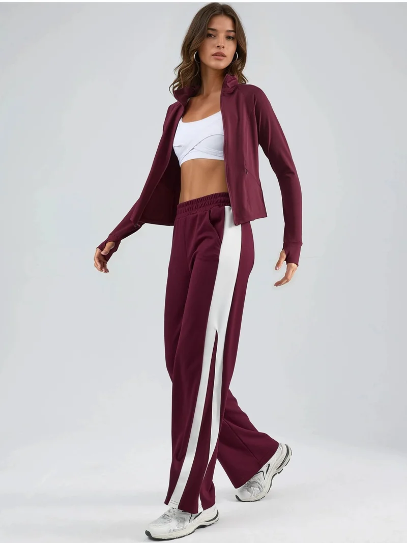 هيكاب بنطلون مودال بلمسة تفاصيل متباينة من مجموعة بيرسان