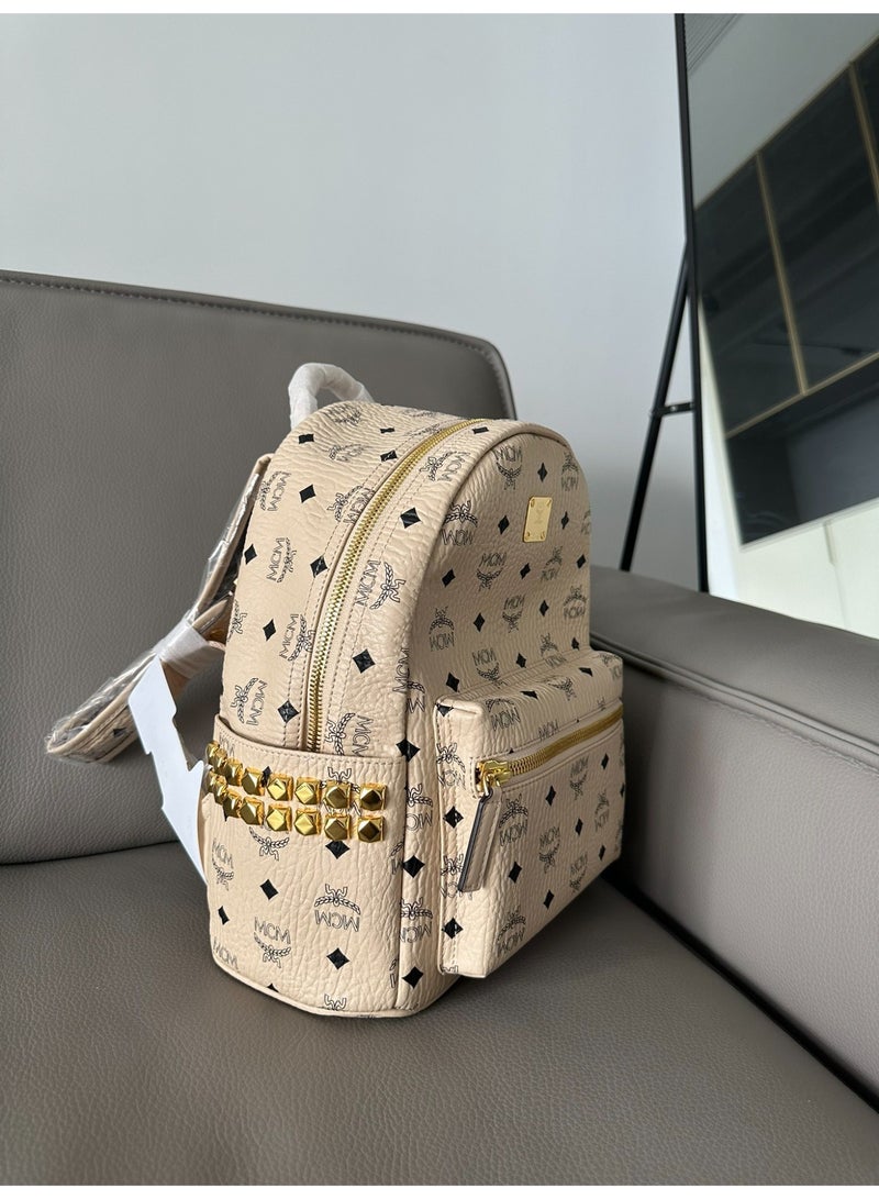 MCM Classic Studded Backpack - Image 2