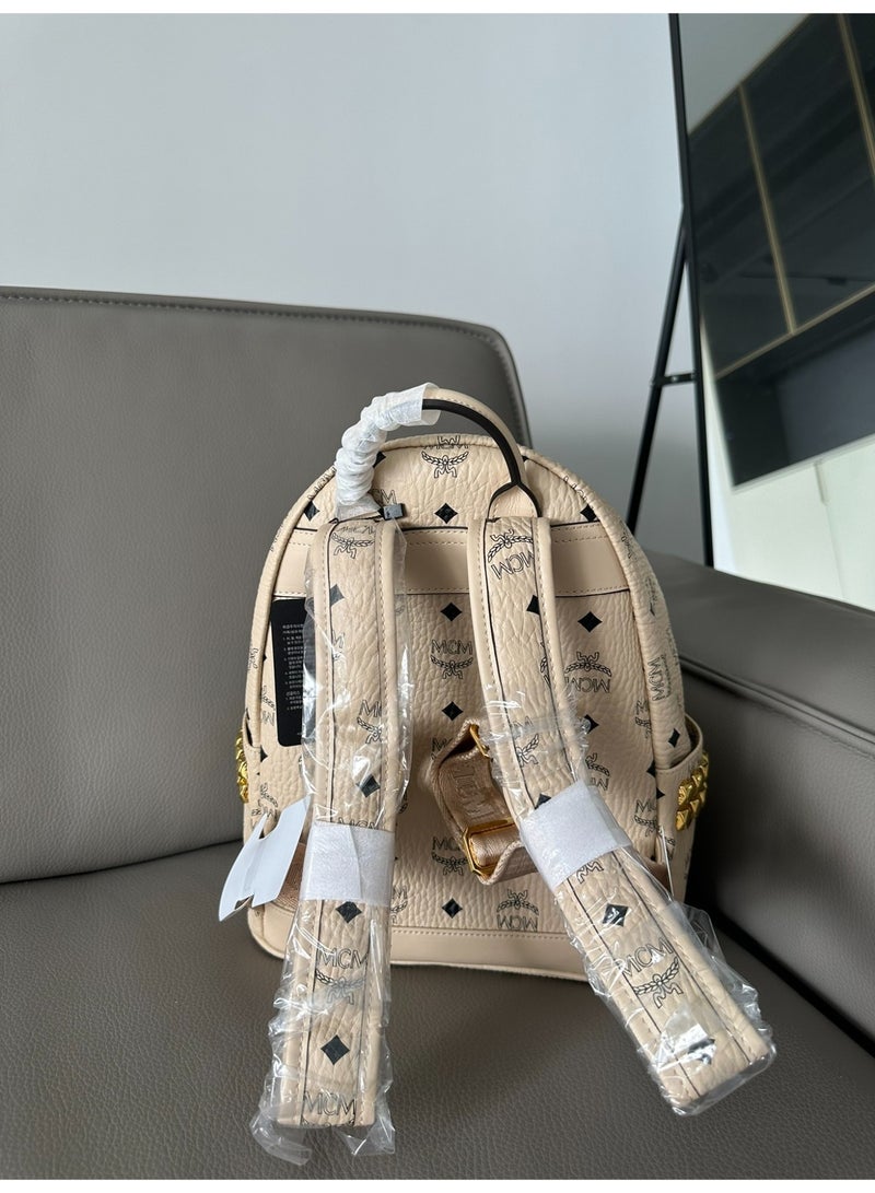MCM Classic Studded Backpack - Image 3