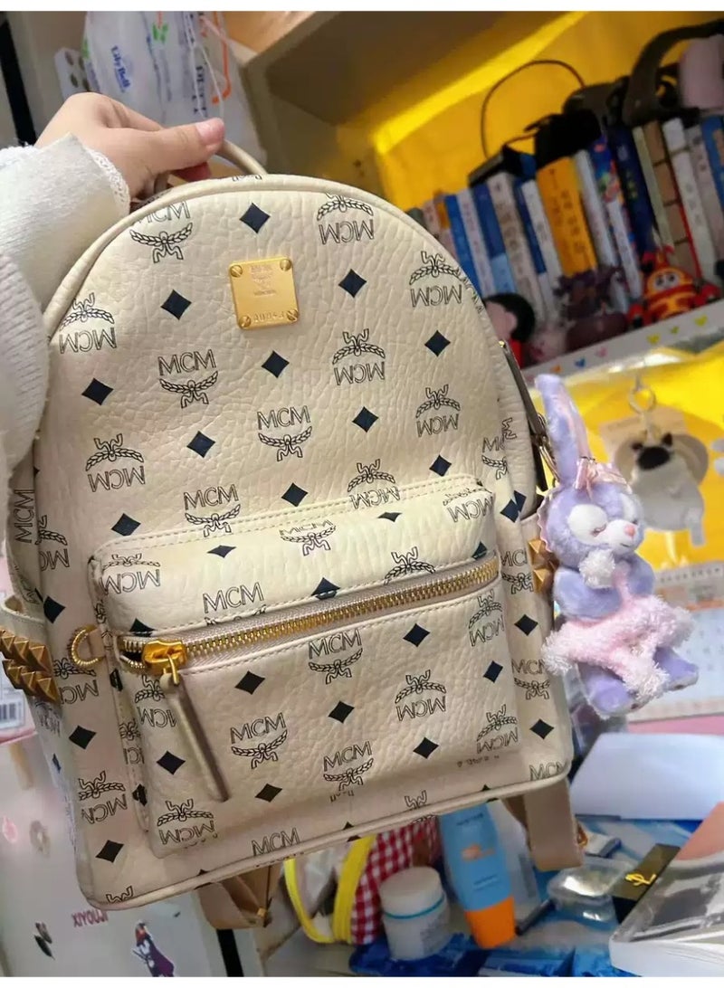MCM Classic Studded Backpack - Image 4