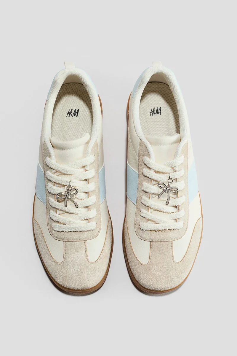 H&M Appliquéd trainers
