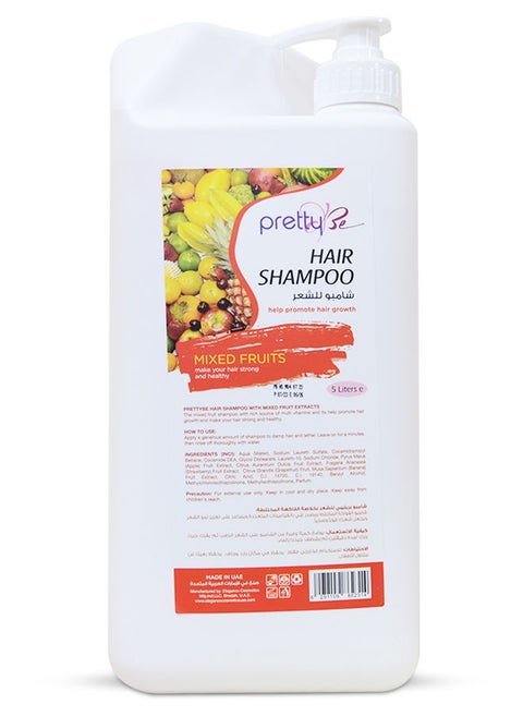 Hair Shampoo with Mixed Fruits Extracts 5L