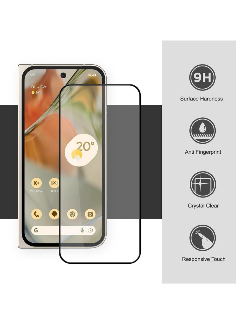 For Google Pixel 9 Pro Fold Privacy Screen Protector  Anti-Spy Tempered Glass Film 9H Hardness Scratch Resistant Anti Spy Tempered Glass Screen Protector for Google Pixel 9 Pro Fold 5G 2024  - Image 2