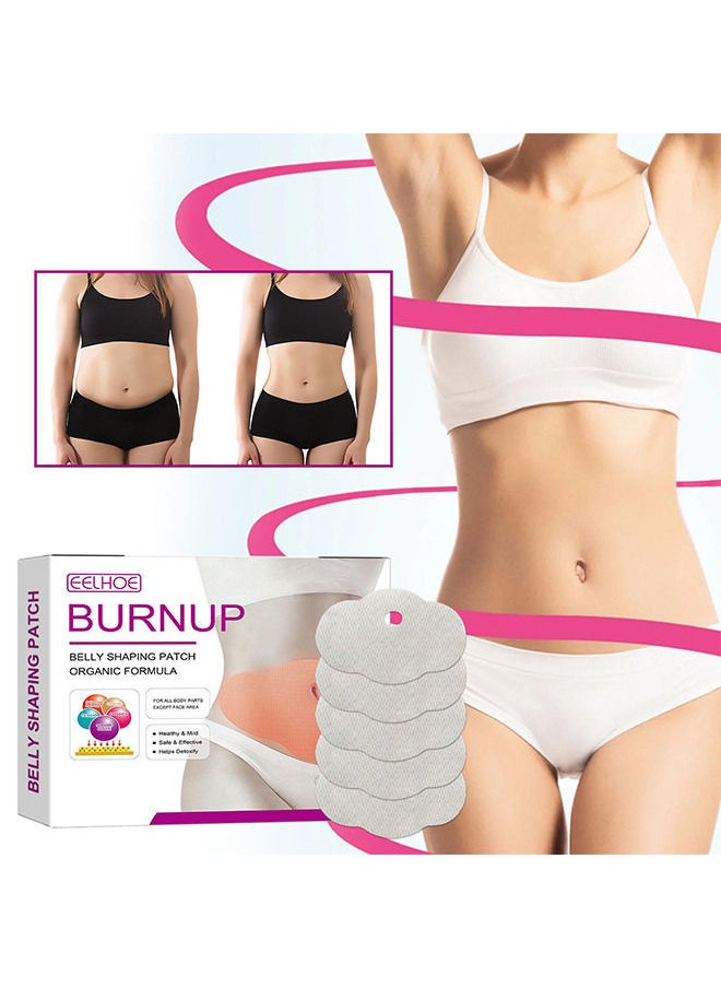 Belly Shaping Patch - Belly Shaping Patch - Belly Shaping Patch - Firming and Shaping Contouring Patch Slimming Body Wrap - Belly Fat Burner - 5 Pieces