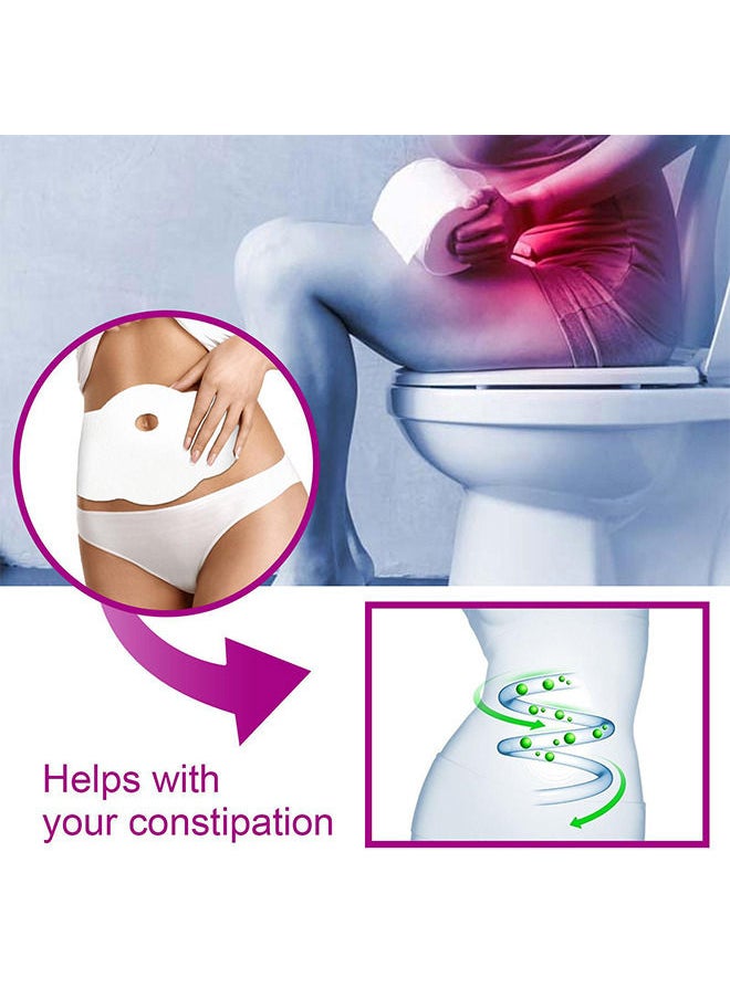 Belly Shaping Patch - Belly Shaping Patch - Belly Shaping Patch - Firming and Shaping Contouring Patch Slimming Body Wrap - Belly Fat Burner - 5 Pieces