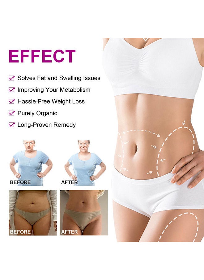 Belly Shaping Patch - Belly Shaping Patch - Belly Shaping Patch - Firming and Shaping Contouring Patch Slimming Body Wrap - Belly Fat Burner - 5 Pieces