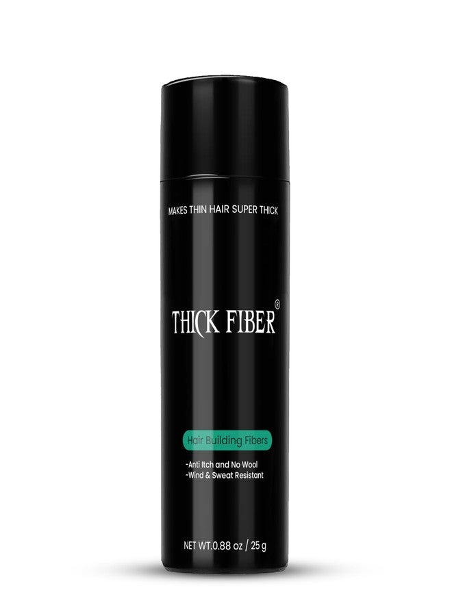 THICK FIBER Hair Fibers for Thinning Hair & Bald spots (AUBURN) - 25g Bottle - Conceals Hair Loss in Seconds - Hair Powder for Women & Men - Image 1
