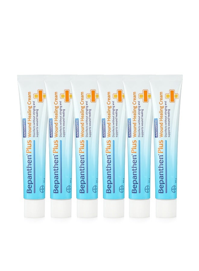 Bepanthen Plus Wound Healing Cream Bundle Pack of 6 (30g Each) – Antiseptic Cream for Minor Cuts, Burns, Scratches & Skin Protection - Image 2