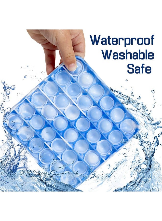 فنبلاست لعبة Pop It من FunBlast، لعبة Pop It للأطفال، لعبة Pop It، ألعاب Pop It للأطفال، لعبة Pop It Fidget، لعبة Pop It كبيرة ومربعة ودائرية، لعبة Pop It للبنات، لعبة Pop It للأولاد، ألعاب تخفيف التوتر (عبوة من قطعتين) - Image 3