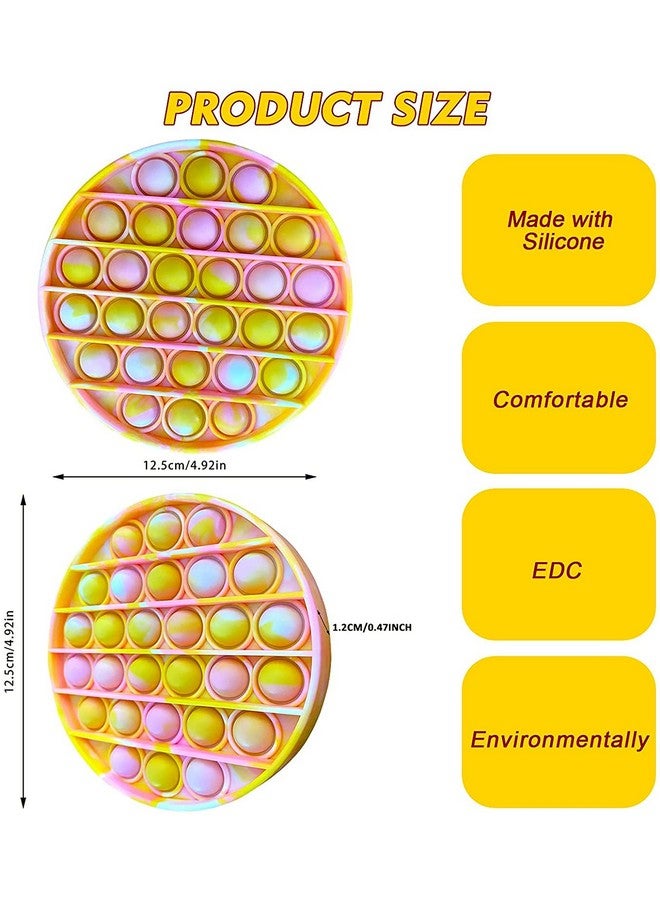 فنبلاست لعبة Pop It من FunBlast، لعبة Pop It للأطفال، لعبة Pop It، ألعاب Pop It للأطفال، لعبة Pop It Fidget، لعبة Pop It كبيرة ومربعة ودائرية، لعبة Pop It للبنات، لعبة Pop It للأولاد، ألعاب تخفيف التوتر (عبوة من قطعتين) - Image 4