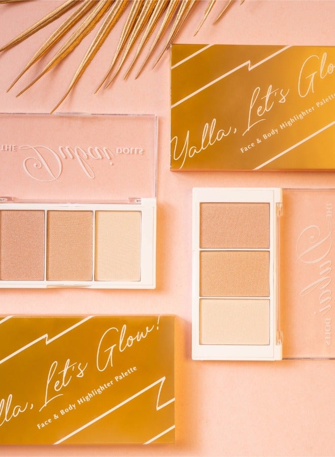 دبي دولز هايلايتر يلا الترا فاين للتوهج اللامع مع أصباغ حريرية لإطلالة شيمر تدوم طويلاً | مناسب لجميع درجات البشرة - Image 5