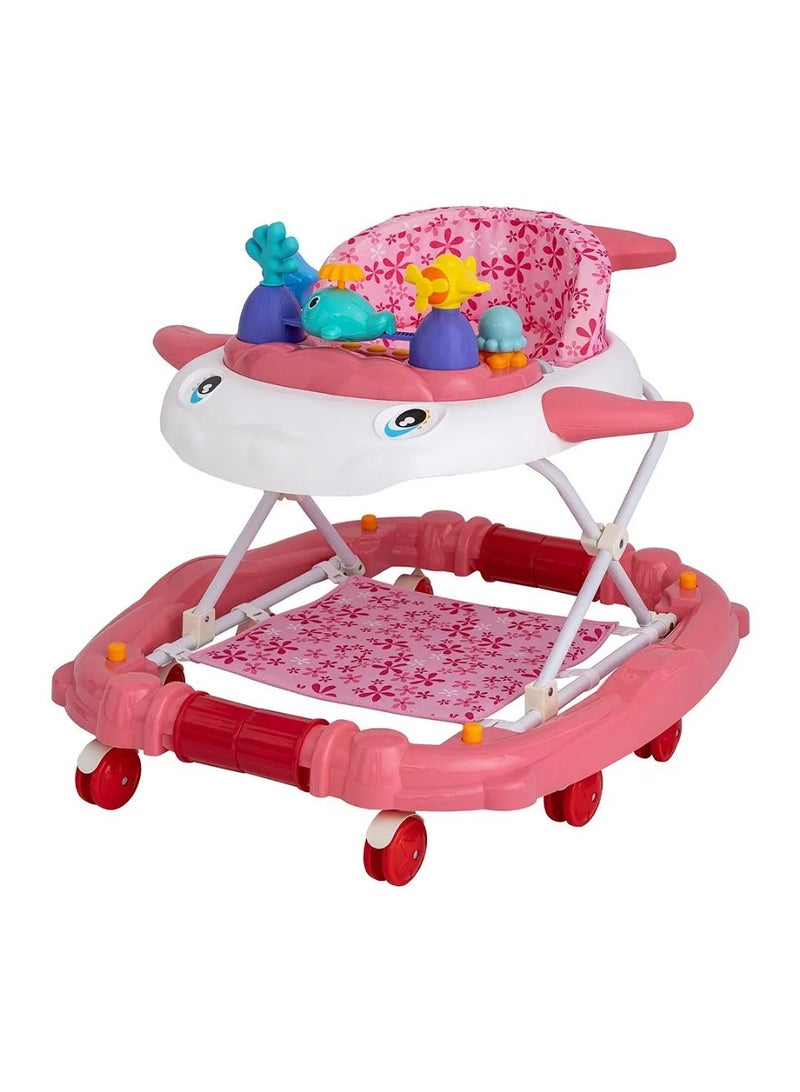 Baby Walker 2-In-1 Pink 204 - Image 1