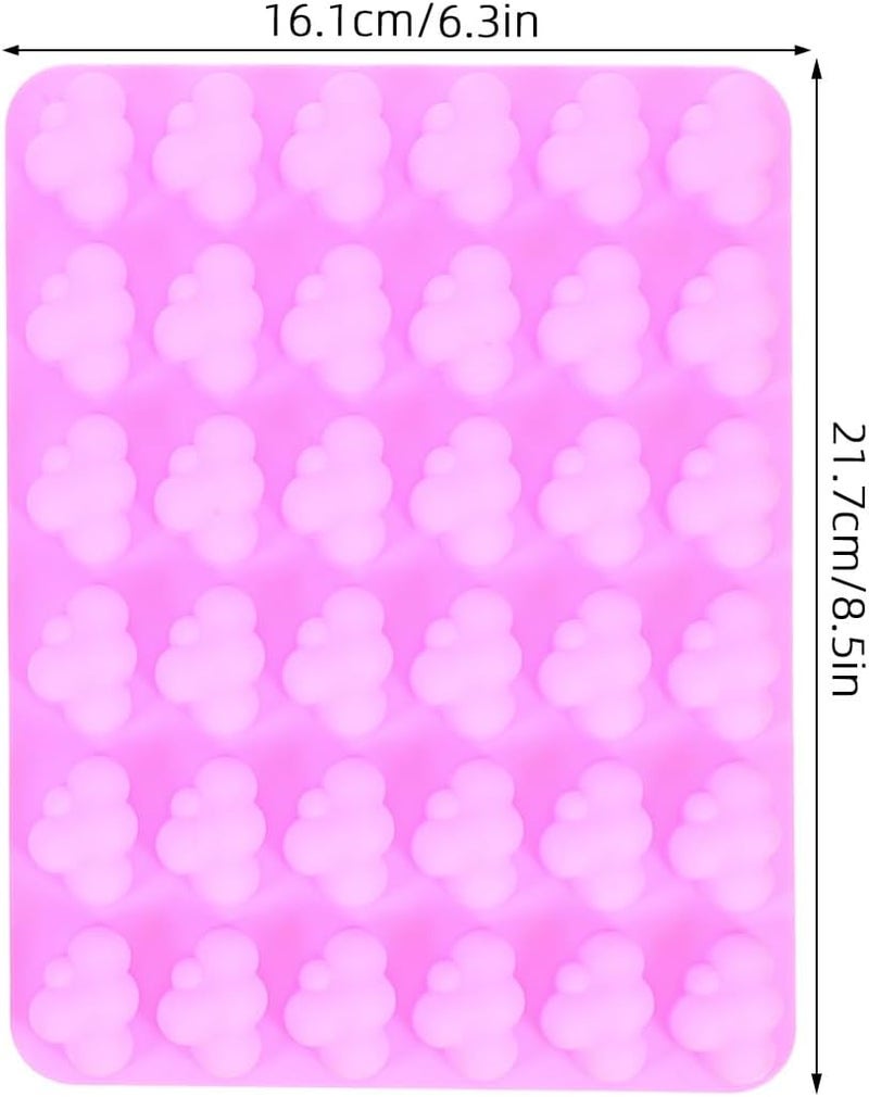 Silicone Candy Mold Chocolate Molds Non-stick Fondant for Cake Decoration Cupcake Topper - Image 2