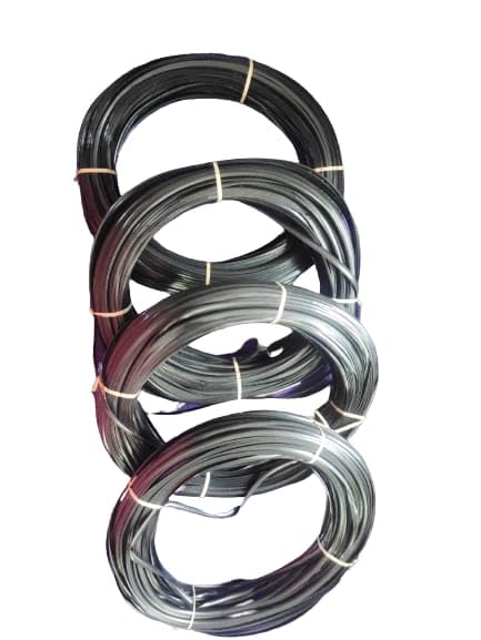 Rayn Plastic Wire for Koodai Making Pack of 4 Black