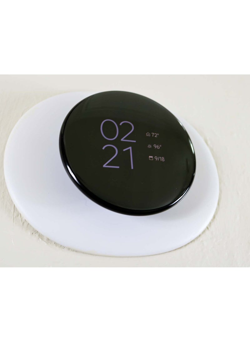 Nest Google Nest 4th Gen Smart Learning Thermostat with Temperature Sensor (Obsidian) - Image 2