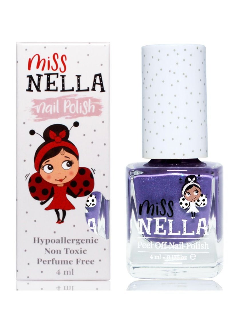 Miss Nella Kids Nail Polish Sweet Lavender - Image 2