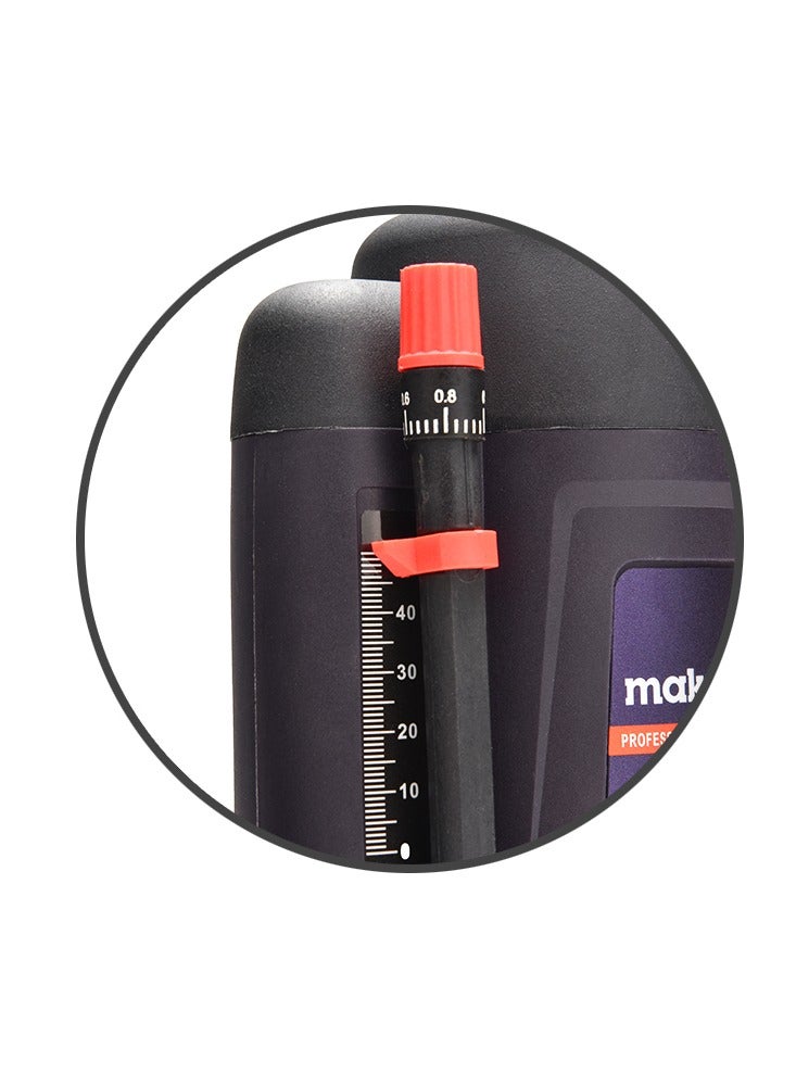 Makute Woodworking Router with Variable Speed, 8mm Chuck, Forward/Reverse Operation, and Adjustable Handle, 1200W- ER003 - Image 2