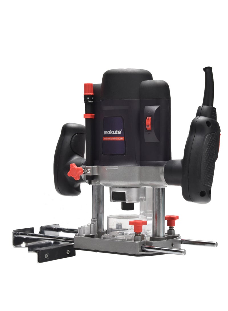 Makute Woodworking Router with Variable Speed, 8mm Chuck, Forward/Reverse Operation, and Adjustable Handle, 1200W- ER003 - Image 5