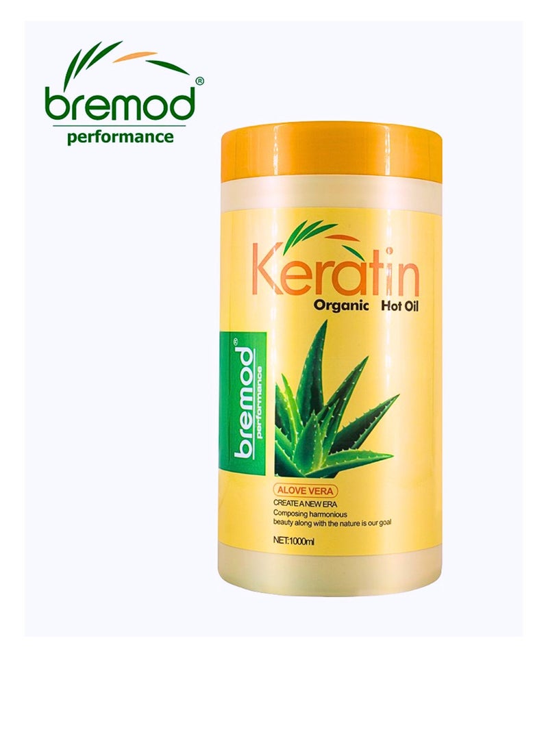 بريمود زيت الكيراتين العضوي الساخن عالي الأداء - الصبار 1000 مل - Image 1