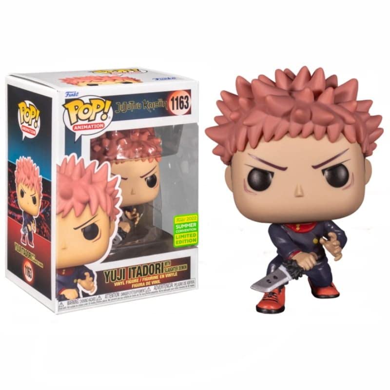 POP Funko Animation: Jujutsu Kaisen - Itadori with Slaughter Demon (Metallic) (Convention Special Edition) # Vinyl Figure - Image 3