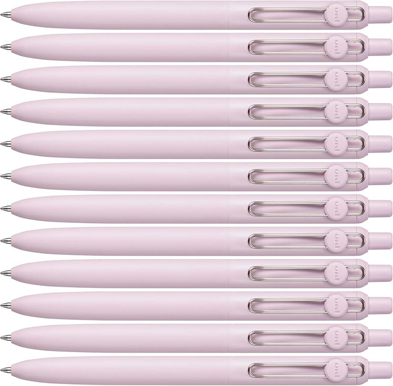 يوني بول Uni-ball Zento Liquid Ink Rollerball Pens - Lavender Barrel, Blue Ink - Image 1